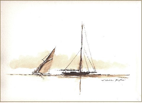 encre - Encre - 46 x 38 cm - Francis Kuhlen