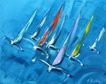 1065 - départ des trimarans